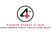 Fourth Street Clinic Homelessness Hurts. Healthcare Helps logo